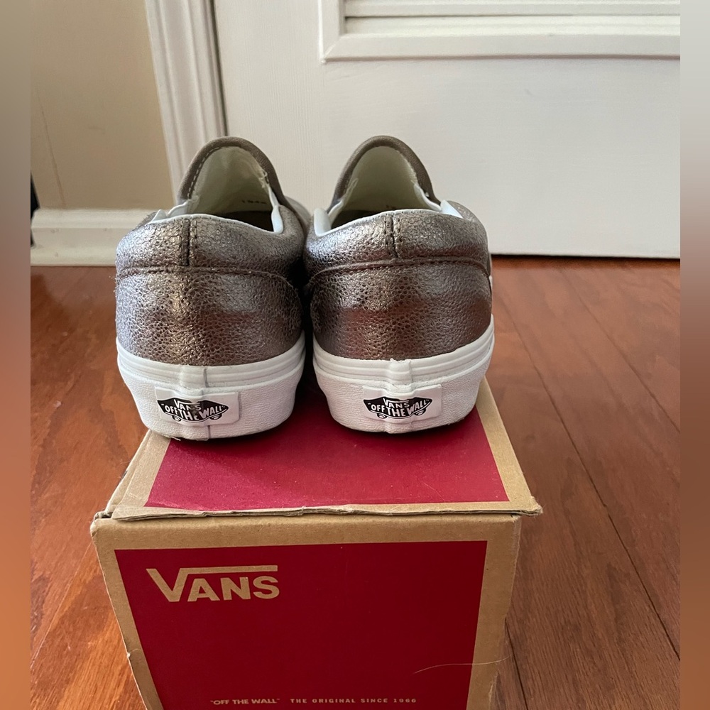 Vans Gold Slip-On Shoes - Picture 3 of 5